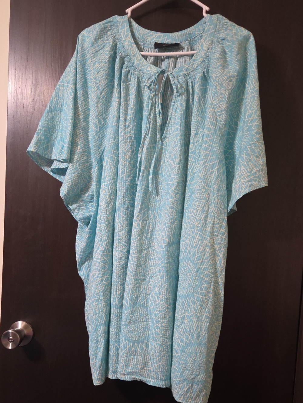 Lane Bryant green/white top 38-40 NWT